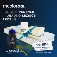 Load image into Gallery viewer, mebloJOGI® SPORT PAKET: Vzmetnica Quantum Sport  Re-Generate + Vzglavnik + Jogi rjuha + DARILO
