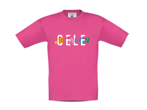 Otroška majica Cele je zakon pink